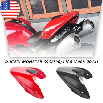 Крышка заднего капота хвоста мотоцикла, обтекатель одиночного сиденья для Ducati Monster 659 696 796 1100 S 2008 2009 2010 2011 2012 2013 2014