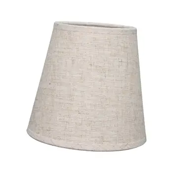 Крышка лампы из джутовой ткани ручной работы, абажур из мешковины, абажуры из деревенской ткани