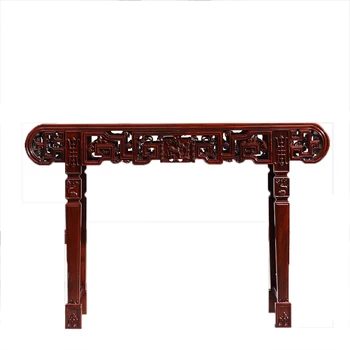 Мебель из палисандра Сандаловое дерево Инкрустированный мрамор Длинный узкий стол Алтарь Алтарь Античная имитация китайского стиля Благовония Стол
