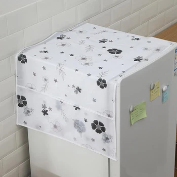 Многоцелевой чехол для стиральной машины Классический красочный карман холодильника Модный пыленепроницаемый чехол Пыль Бытовой домашний текстиль