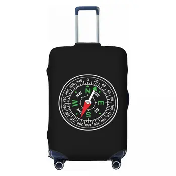 Морской кемпинг Приключенческий компас Дорожный чехол для багажа Эластичный чехол чемодана Протектор Fit 18-32 дюйма