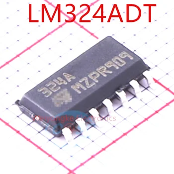 НОВЫЙ 10ШТ LM324ADT 324A LM324A LM324AD SOIC-14