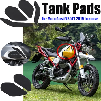 Новинка 2019 2020 2021 - Мотоцикл Бак Протектор Наклейка Наклейка Газ Колено Рукоятка Для Moto Guzzi V85TT V 85 TT v85tt