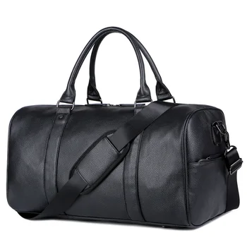 Новое поступление Кожаные дорожные сумки для мужчин Портативные мужские сумки большой емкости Мужские сумки Винтажная дорожная спортивная сумка