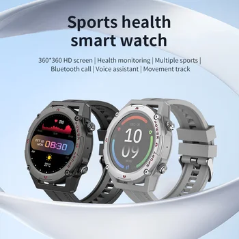  Новые умные часы для мужчин и женщин Водонепроницаемые Bluetooth-часы для вызова Сердечный ритм Спортивный фитнес-трекер Умные часы для IOS Android