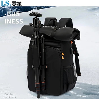  Новый рюкзак для зеркальной камеры Открытый фотомешок Водонепроницаемый рюкзак для ноутбука большой емкости, подходящий для Canon / Nikon / SONY