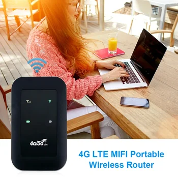 Новый усилитель сигнала Расширитель сети 4G LTE Маршрутизатор Карманный WiFi Ретранслятор Мобильная точка доступа Беспроводной Mifi Модем Маршрутизатор Слот для SIM-карты