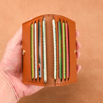 Однотонный маленький кошелек из искусственной кожи для женщин Короткий простой женский кошелек Ультратонкий мужской сумка для кредитных карт Кошелек для монет Держатель карты