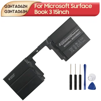 Оригинальная сменная батарея ноутбука G3HTA062H G3HTA063H для Microsoft Surface Book 3 15 дюймов 5473 мАч с инструментами