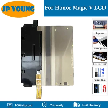 Оригинальный 7,9-дюймовый дисплей Magic V для складного ЖК-дисплея Huawei Honor Magic V MGI-AN00 с сенсорным экраном Дигитайзер в сборе Заменить