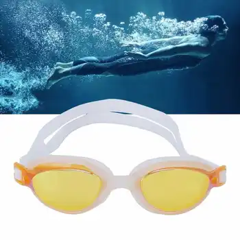 Очки для плавания для взрослых Очки для плавания с защитой от запотевания и ультрафиолета, оснащенные мягкой силиконовой прокладкой с чехлом для очков Очки для плавания