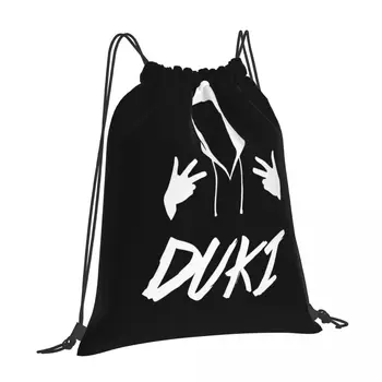 Персонализированные рюкзаки DUKI на шнурке Отличные мужские школьные цели для кемпинга