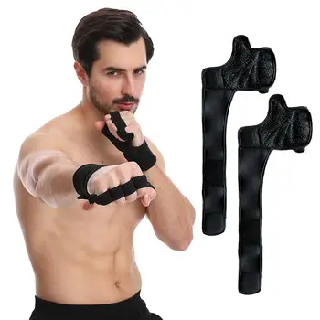  Перчатки для упражнений Перчатки для тренажерного зала Cross Training Регулируемые удобные силиконовые набивки Мощный захват Противоскользящий легкий мужской тренажерный зал