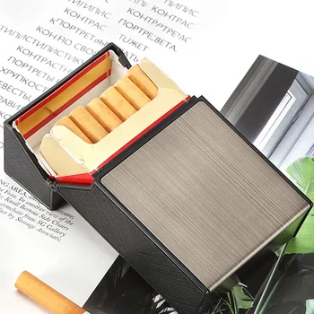  Портативные мужские алюминиевые изысканные для подарков сигареты 20 шт. Сплав Современные чехлы для друзей