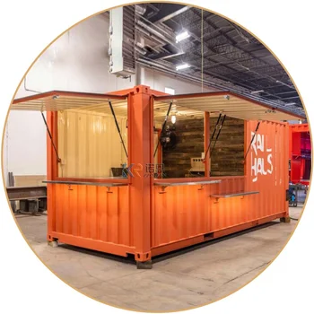 Портативный продуктовый киоск Пицца Новый пищевой контейнер Киоск Мобильный рекламный фургон Фудтрак для продажи