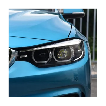 Правая боковая крышка объектива автомобильной фары Корпус абажура фары для BMW 4 серии M3 M4 F32 F33 F36 F80 F82 2018-2020