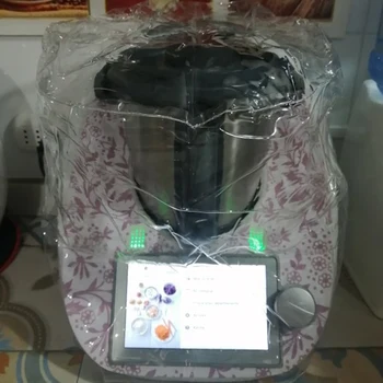 Прозрачная пыль Маслянистый дым Пылезащитный чехол Трехмерный защитный чехол для Thermomix TM5 / TM6 Машина Робот Кухня A