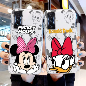 Прозрачный чехол для телефона Disney Donald Duck для Xiaomi Redmi K60 K50 K40 Gaming K30 K20 A1 Pro 5G 12C 11 10X 9T 9