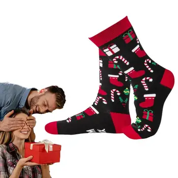 Рождественские носки Рождественские зимние носки Дышащие теплые носки Рождественские лодыжки Экипаж Тепловые носки для девочек