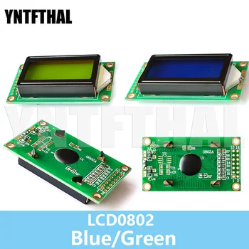 Сине-зеленый экран ЖК-модуля - это Arduino 0802 1602 2004 12864 ЖК-символ Uno R3 PCF8574T интерфейс IIC I2C