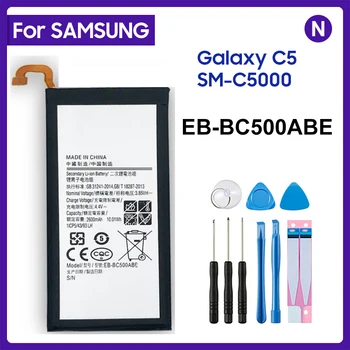 Сменная батарея EB-BC500ABE Для аккумуляторной батареи сотового телефона Samsung Galaxy C5 SM-C5000 2600 мАч