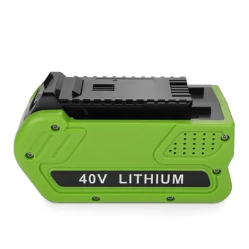 Сменный литий-ионный аккумулятор 40 В 5000 мАч 6000 мАч 29472 для GreenWorks 40 В G-MAX 29252 20202 22262 27062 21242 Электроинструменты