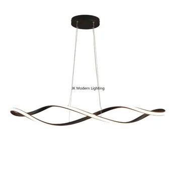 Современная скандинавская потолочная люстра нерегулярности Подвесной светильник для гостиной, столовой, кухонного острова, светодиодного светильника для домашнего декора