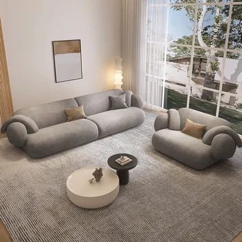 Современные диваны для гостиной Комфортный креативный диван для квартиры Nordic Lounge Секционный европейский ленивый мюблес Hogar Мебель для дома