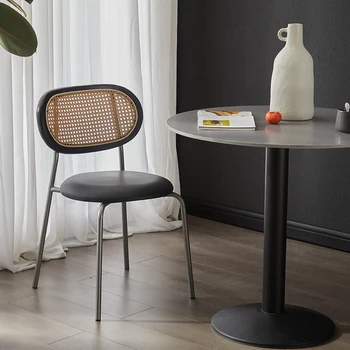 Современный офисный обеденный стул Nordic Эргономичный свадебный роскошный обеденный стул для вечеринок Туалетный столик Mobili Cucina Мебель для столовой RR50DC