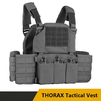 Тактическая майка THORAX, быстросъемный жилет, снаряжение для активного отдыха, прочное снаряжение для приключений, тренировочный костюм