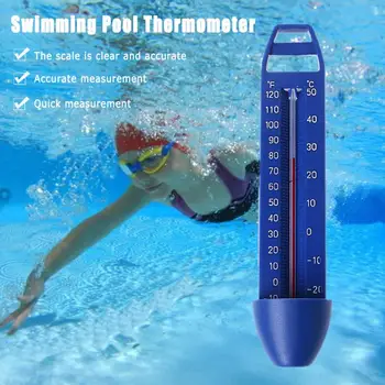  Термометр для гидромассажной ванны Практичный точный термометр для бассейна Измерительный счетчик Надежный прочный водонепроницаемый АБС-спа