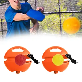 Тренажер для пиклбола с 40 лунками Мяч для пиклбола Pickleball Rebounder для взрослых детей Одиночная игра Начинающий любитель пиклбола