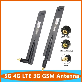 Усиление сигнала 5G 4G LTE 3G GSM Маршрутизатор Antenn 600 ~ 6000 МГц 15 дБи Omni WiFi CPE Pro Внешняя беспроводная антенна с штекером TS9 SMA