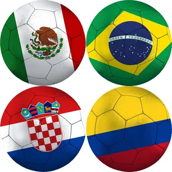  Флаг Мексики Футбольный мяч Самоклеящаяся наклейка для автомобильных бамперов, окон, шкафчиков, автомобильных авто мотоциклов тюнинг наклейка