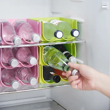 Холодильник Винная бутылка Стойка Держатель для пива Ящик для хранения напитков холодильник Подставка для кувшина для напитков Полка с морозильной камерой Опора Устойчивый