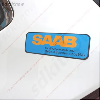 Цельный кусок Сделано в Швеции Цветная наклейка на автомобиль Стайлинг для Швеции SAAB 9-3 9-5 93 95 900 Аксессуары
