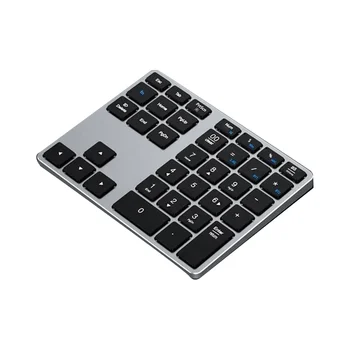 Цифровая клавиатура Bluetooth, 35-клавишная беспроводная цифровая клавиатура, для ноутбука, ПК
