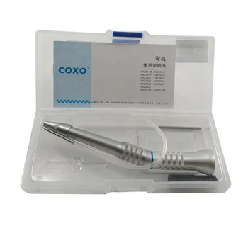 Челюстно-лицевая хирургия COXOs стоматологическое оборудование хирургический прямой наконечник для ЛОР / Низкоскоростной стоматологический хирургический наконечник типа E