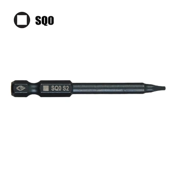 Шестигранная ручка Стальной болт Отвертка Отвертка Бита Ручка Инструмент Длина инструмента 6,35 мм 65 мм Для электрических SQ0 SQ1 SQ2 SQ3