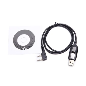  Шнур программирования USB типа K для UV-5R UV-82 DR1801 Аксессуары для рации Дропшиппинг