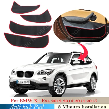 высокое качество для BMW X1 E84 2012 2013 2014 2015 Автомобильная дверь Anti Kick Pad Protector Боковой край крышки Коврик Kids Sticker Замена