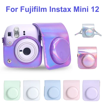  для Fujifilm Instax Mini 12 PU кожаный защитный чехол для камеры чехол для переноски чехлы для сумки с плечевым ремнем для аксессуаров для камеры mini12