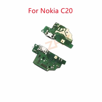 для Nokia C20 USB Зарядное устройство Порт Док-разъем Печатная плата Лента Гибкий кабель Экран телефона Ремонт запасных частей