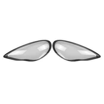 дляPorsche Panamera 2010-2013 Корпус фары Абажур Прозрачная крышка объектива Крышка фары
