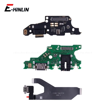 зарядное устройство док-станция USB-порт для зарядки штекер плата микрофон гибкий кабель для HuaWei Mate 20 X 10 9 Pro Lite P Smart Plus 2021 2020 2019