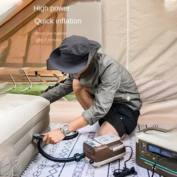 надувной насос на открытом воздухе кемпинговая палатка надувной матрас высокая мощность автомобильный электрический воздушный насос