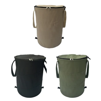 складной контейнер для листового мусора многоразовый портативный водонепроницаемый дом на открытом воздухе садовая сумка для хранения мусора