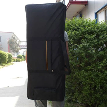  тканевая сумка для фортепиано с защитным мягким футляром для хранения - водонепроницаемая ударопрочная черная мода